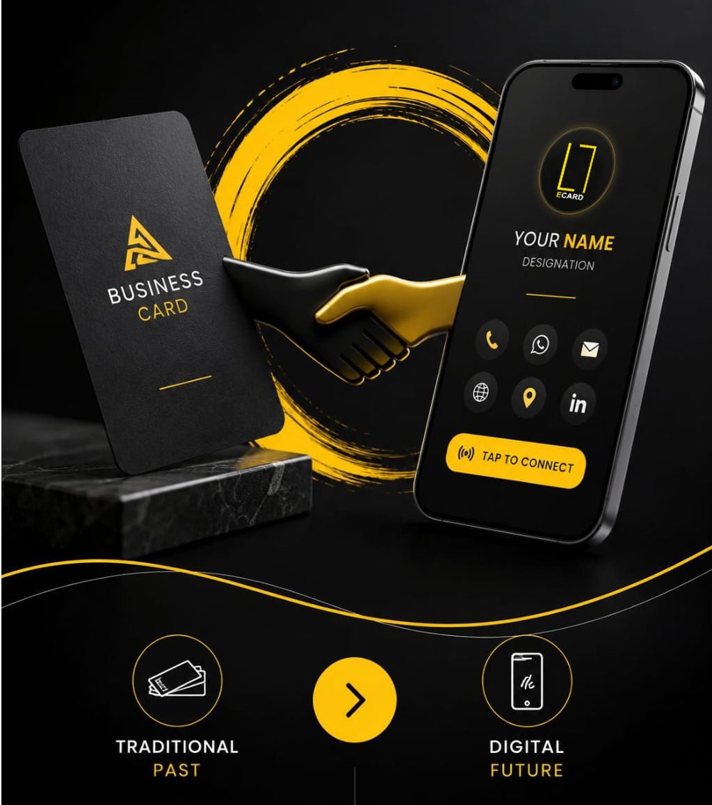 Why Digital Visiting Cards Are the Future of Professional Networking